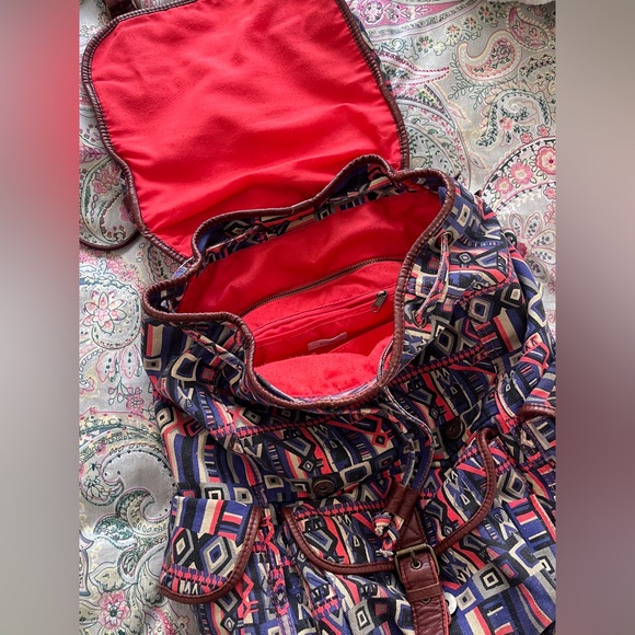 Encote Multicolour Boho Backpack - Picture 2 of 4